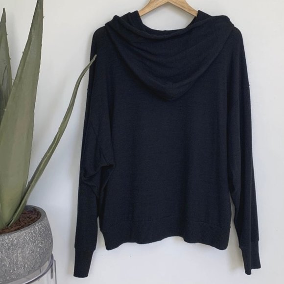 Gap Softspun Hoodie Large Black - Picture 6 of 6